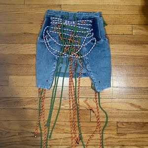 Entangled with you mini skirt